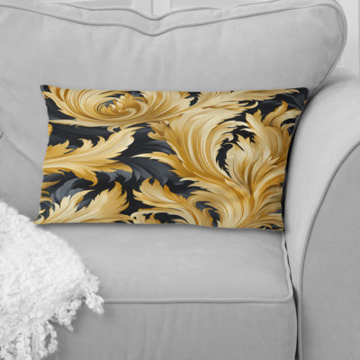 Floral Throw Pillow