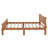 Wooden Platform Bed with Headboard and Footboard-1779475091-1779475101