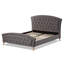Lit plateforme tapissier Gavin-970299645