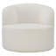 Elle Upholstered Swivel Side Chair