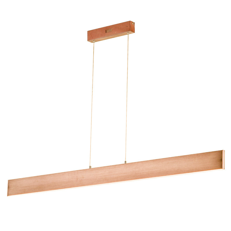 Furey 1 - Light LED Kitchen Island Pendant, Mocha