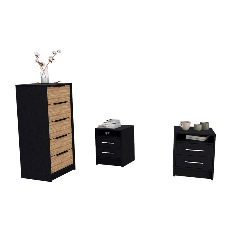 Ensemble de commode 3 pièces