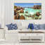 « duo color sea », reproduction d’impression sur toile tendue-29334415