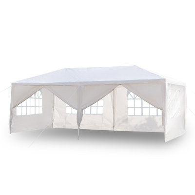 Pergolas blanches de 6 m (20 pi)