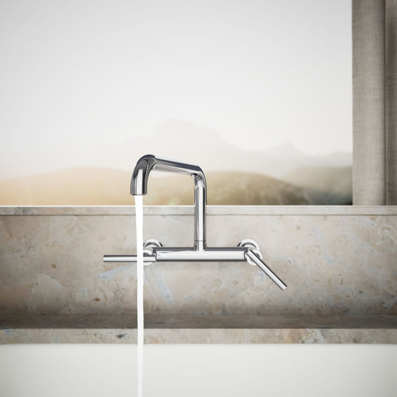 Purist® Bridge Faucet, Polished Chrome