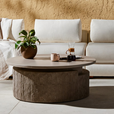 Table d'extérieur en béton Boise