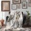 Rustic Leaves - 1 pièce Sherpa Premium-101983460