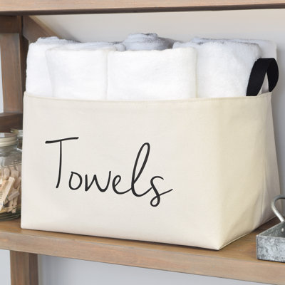 Rebrilliant Fabric Decorative Basket