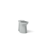 Betello Comfort Height Elongated Toilet Bowl with Skirted Trapway, Seat Not Included