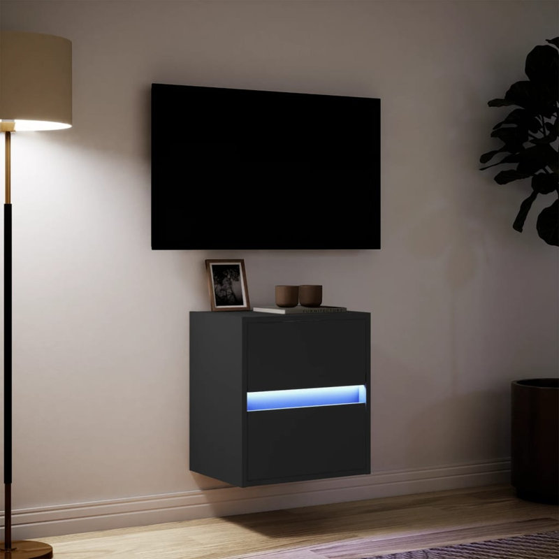 Yes_No_No_Yes_No TV Stand, Brown Oak, 80cm