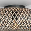 Ludvik Rattan Flush Ceiling Lights-603471825