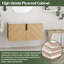 Base de meuble-lavabo simple 36 po seulement, base sans plateau beige