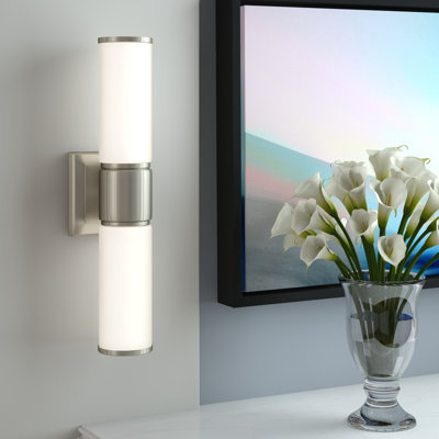 Baleria Steel Flush Mounted Sconce