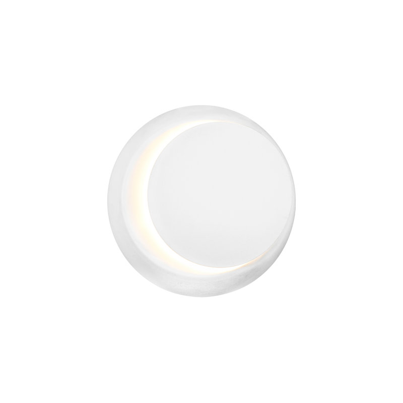 Odin LED Flush Mounted Sconce, White
