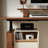 Walnut Rectangular Hight adjustable Solid wood Desks-108352762