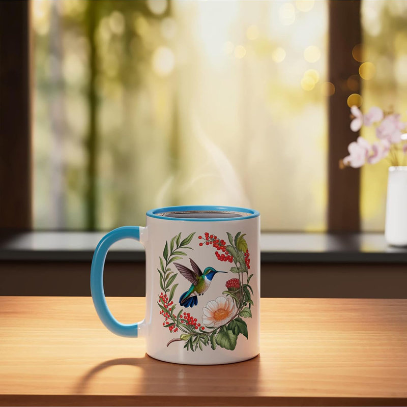 Ceramic Coffee Mug, Blue