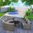 9-piece Outdoor Half-moon Wicker Conversation Sets With 1 Nesting Coffee Table And Tempered Glass Top-195183686