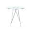 Ensemble de table de bar et tabouret de bar noir-1870602999