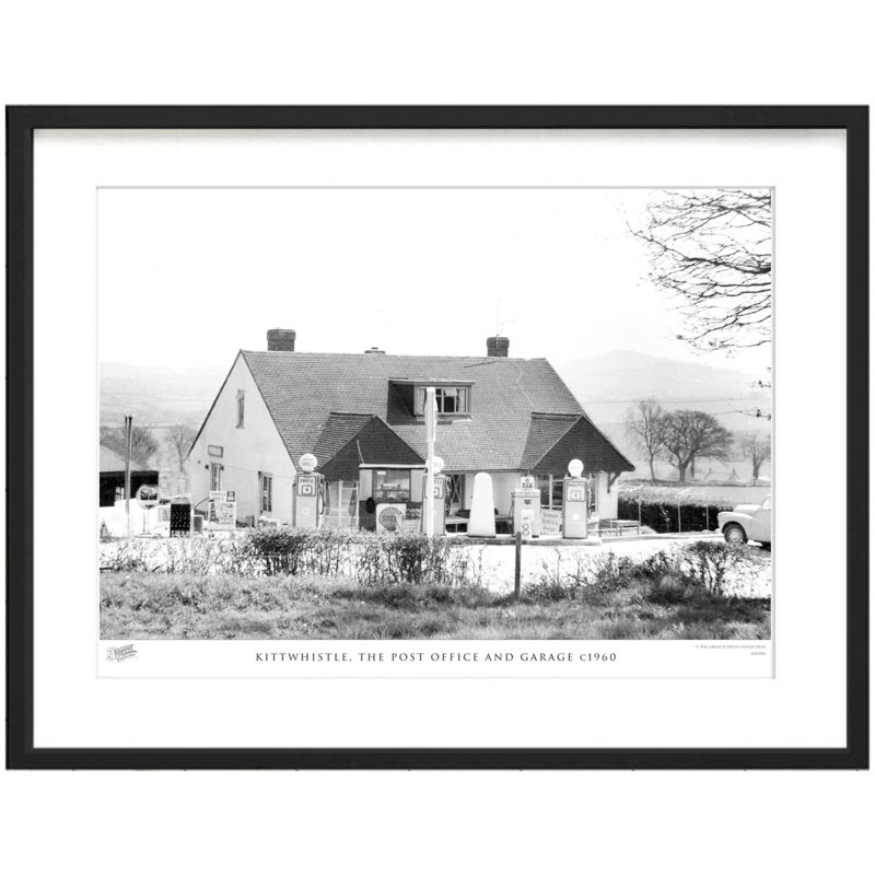 Kittwhistle, The Post Office And Garage C1960 by Francis Frith - Single Picture Frame Print, 28cm H x 36cm W x 2.3cm D