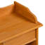 Support à vin vidaXL brun en bois de pin massif 58 x 28 x 90 cm