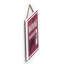 Exit Sign Warning Dangerous Gases Red Wooden Plaque