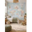 Hot Air Balloon Sky Wallpaper Watercolor Nursery Wall Mural-1425117011-1425117016
