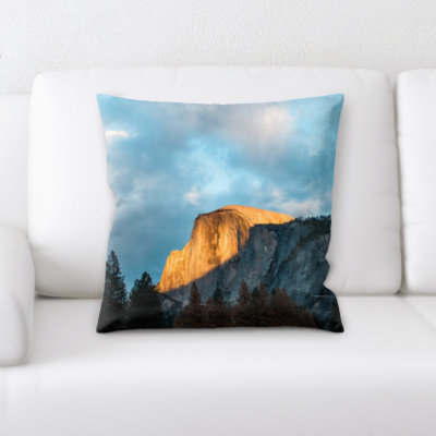 Microsuede Throw Pillow