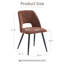 Ensemble de 4 chaises d'appoint de salle à manger Jonko-1869458578