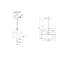 Derlyum 1 - Light Black Single Pendant