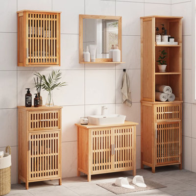 Asael Bathroom Storage Furniture Set