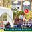 Party Tent 10x30 Wedding Tent Patio Tent All Weather Resistant Outdoor Camping Canopy Heavy Duty Gazebo with 8 Removable Sidewalls for Backyard Garden Patio
