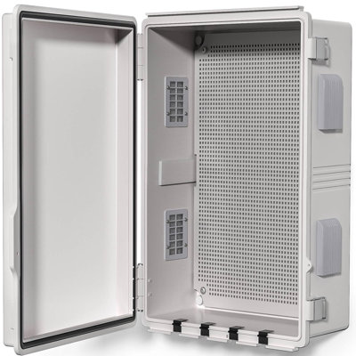 Electrical Junction Box, Ventilated Design, Cable Grommets