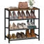 4 Tier Shoe Rack 9 Pair  Shoe Storage for Closet Entryway-1925363774