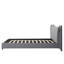 Upholstered Bed Pu Grey