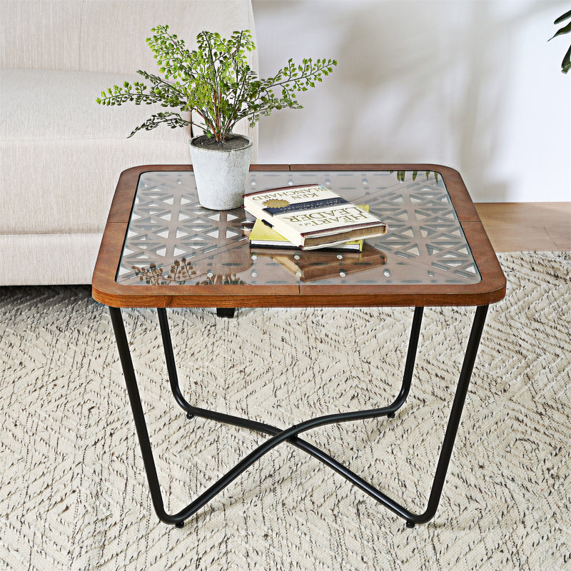 Table basse carrée