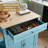 78.74''Solid Wood Kitchen Island with Extendable Dining Table and Storage, Mobile Kitchen Cart with Lockable Wheels-494706257