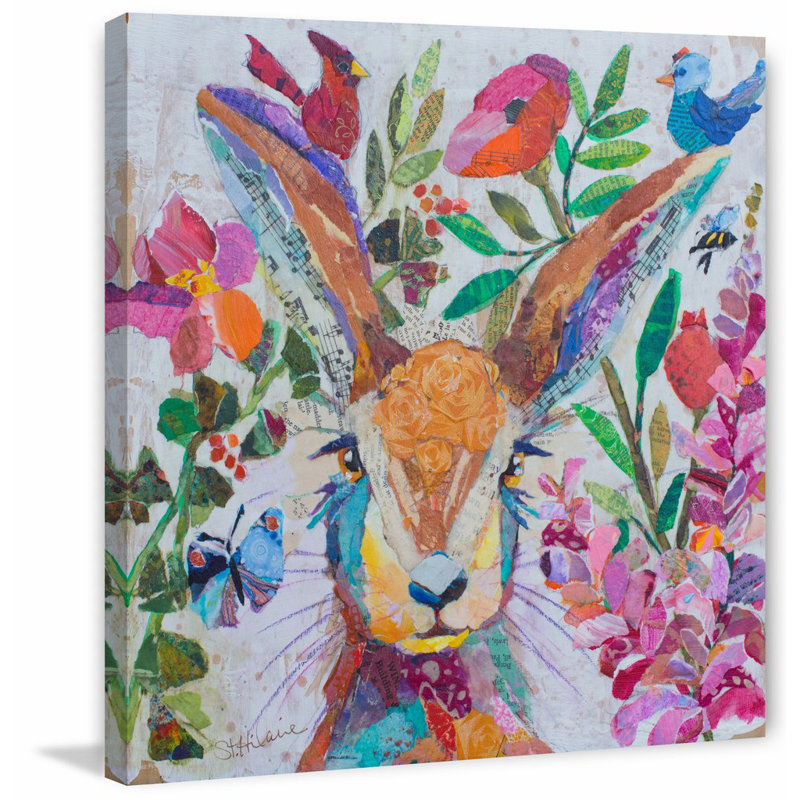 Elizabeth St. Hilaire - Wrapped Canvas Painting, 81cm H x 81cm W x 3.81cm D