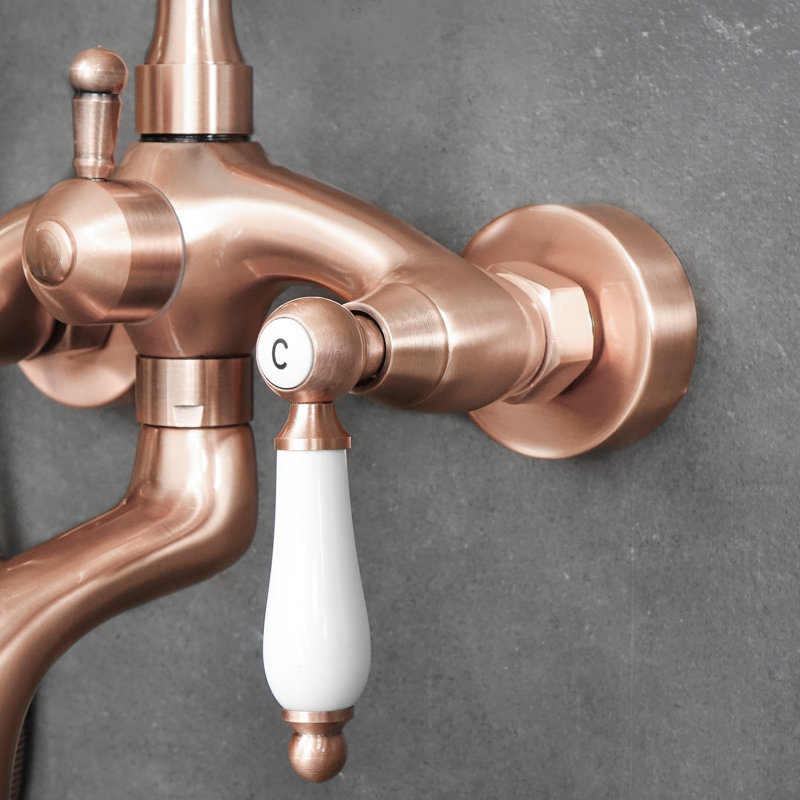 Michels Mixer Shower with Handheld Shower Head