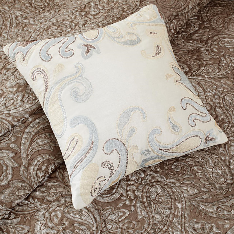 King Black and Gold Reversible Microfiber Quilt Set