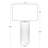 Tambour Marble Table Lamp
