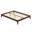 Structure de lit plateforme en bois de bambou massif-831976777