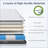 Mattresses, 10 Inch King Hybrid Mattress Medium Firm | White | Foam+Spring-1412062735-1412062733