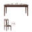 Simple Rectangular Rock Slab Dining Table Sets-107652448
