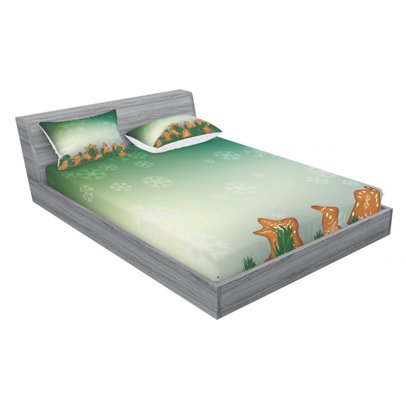 Microfiber Sheet Set, Full Sheet Set with Fitted Sheet