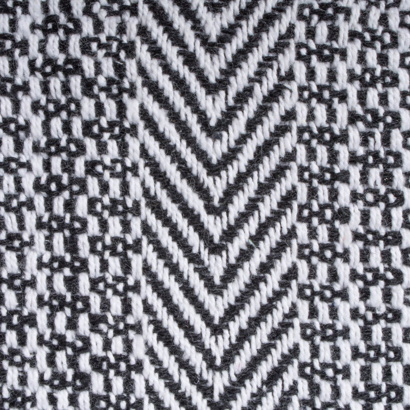 Jeté 100% coton , Noir