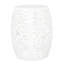 Table d'appoint moderne en fer blanc avec feuille tropicale, l 16,02 po x P 20,39 po, aucun assemblage requis-410336677