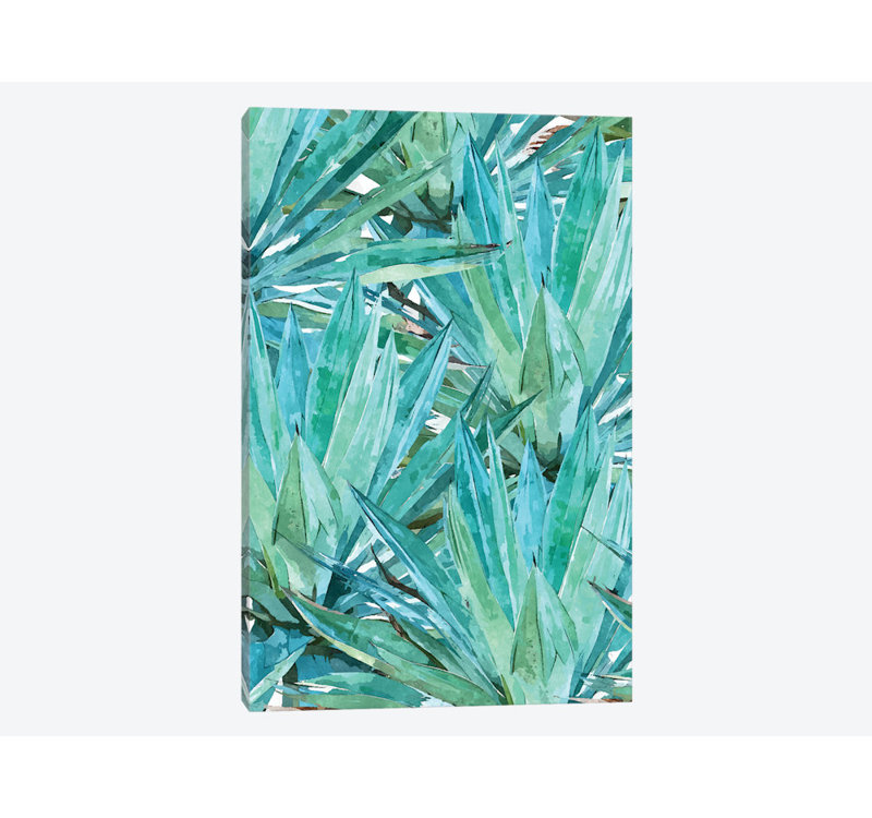 «Agave» par 83 Oranges - Giclée sur toile tendue avec châssis, H 40 po x l 26 po x P 1,5 po, Toile tendue, Pas de tapis