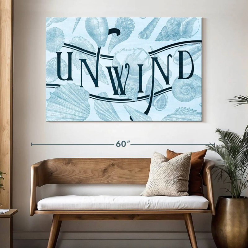 Kema Unwind Shells, 34" H x 51" W