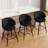 26" Swivel Upholstered Counter Height Bar Stools-21874698