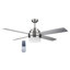 Ventilateur de plafond standard à 4 pales de 52 po avec télécommande et ensemble d'éclairage inclus Farnam-840867188-962856630